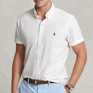 BRAND NEW: Polo Ralph Lauren Logo Button Down Shirt